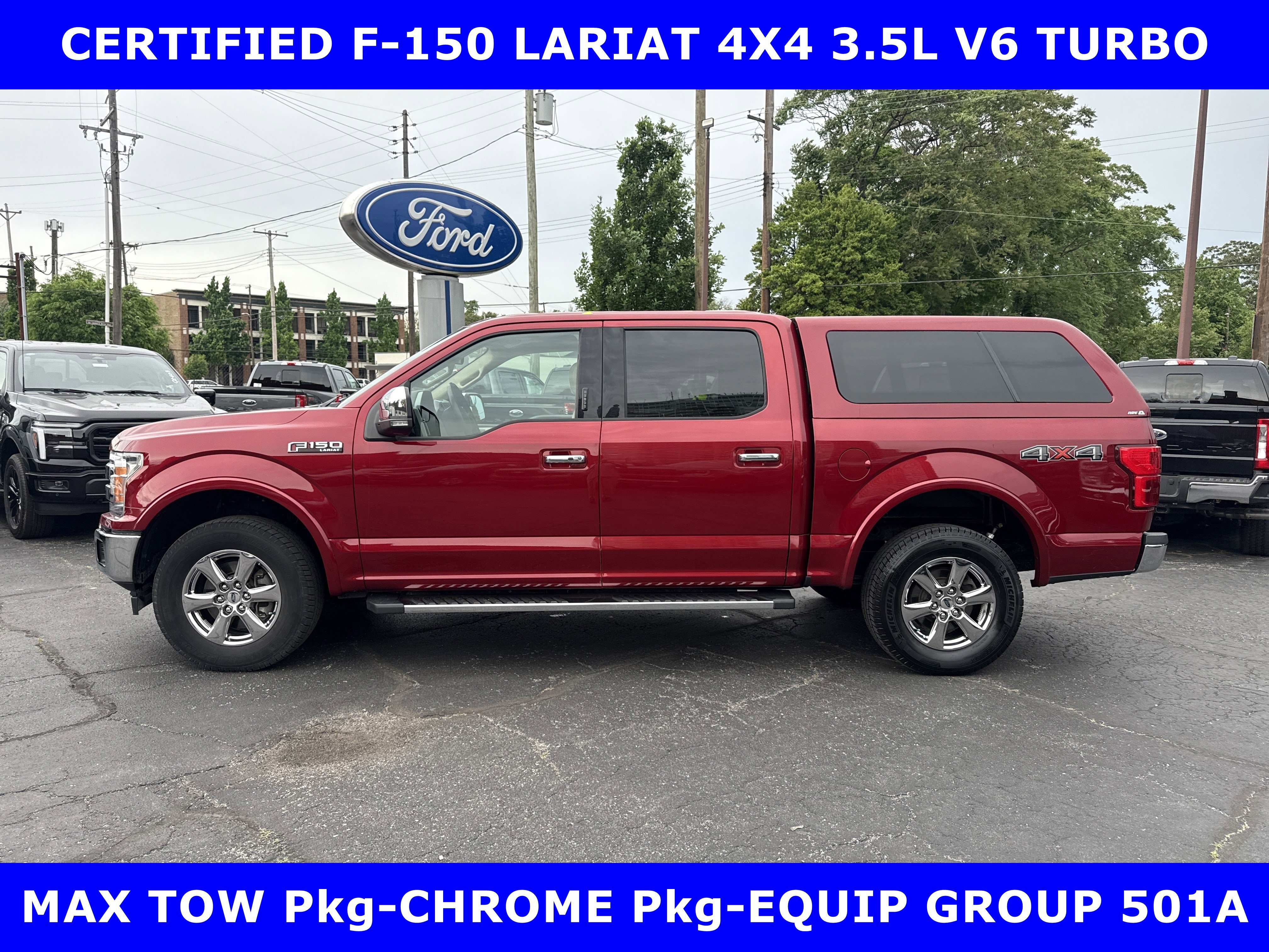 Certified 2019 Ford F150 Lariat