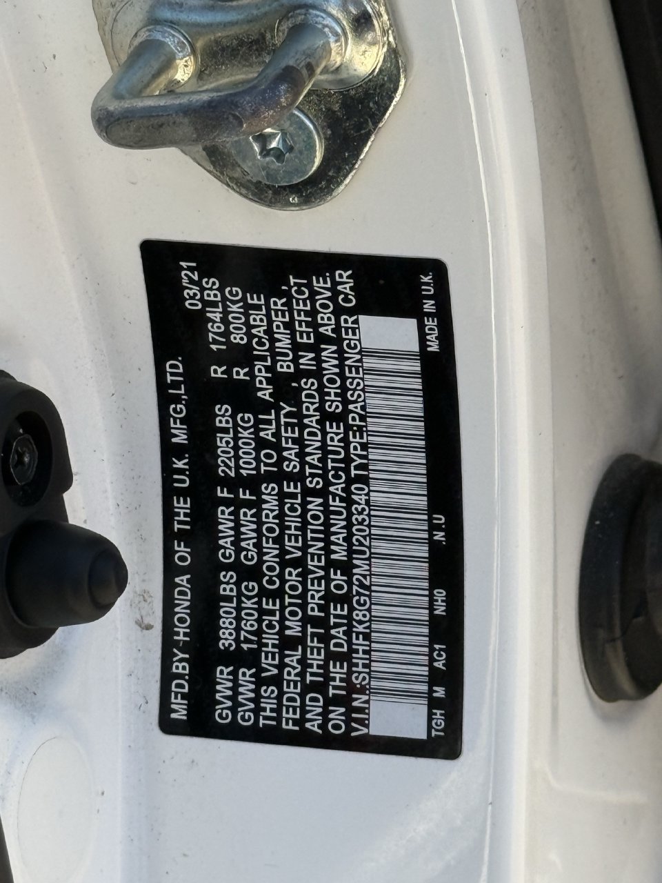 Used 2021 Honda Civic Type R image 29