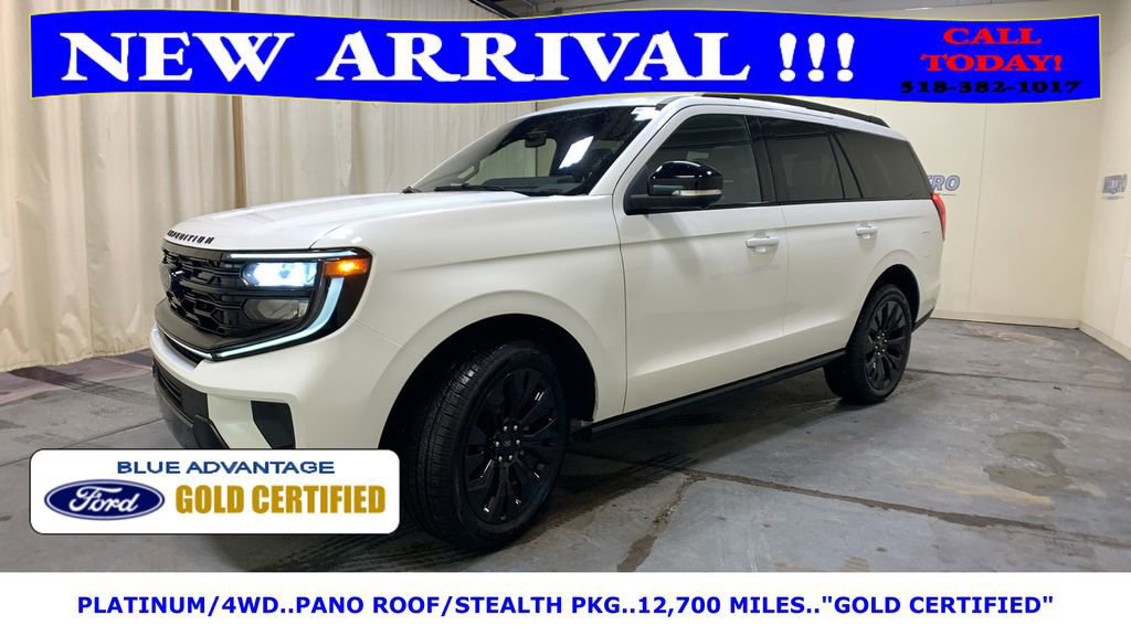 Certified 2025 Ford Expedition Platinum w/ Stealth Appearance Package image 1