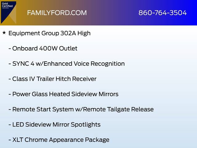 Certified 2023 Ford F150 XLT w/ Equipment Group 302A High AWD/4WD image 6