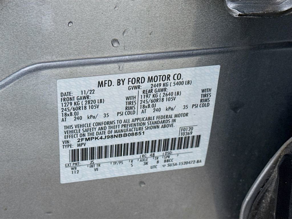 Certified 2022 Ford Edge SEL w/ Convenience Package image 32