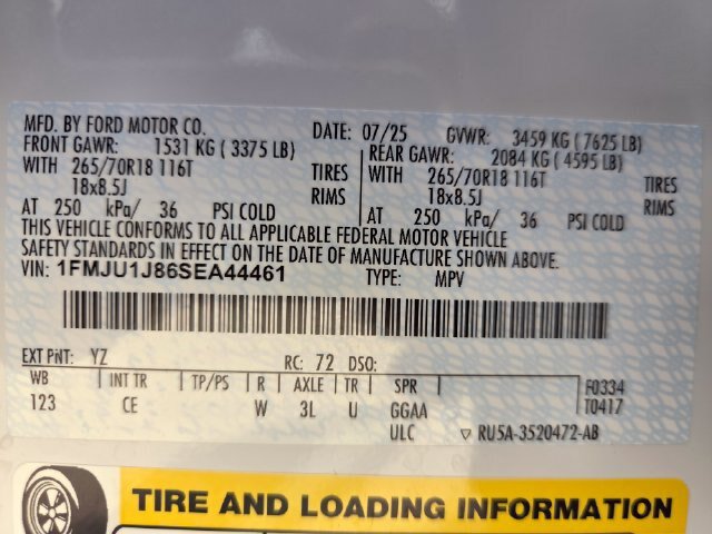 Certified 2025 Ford Expedition Active AWD/4WD image 26
