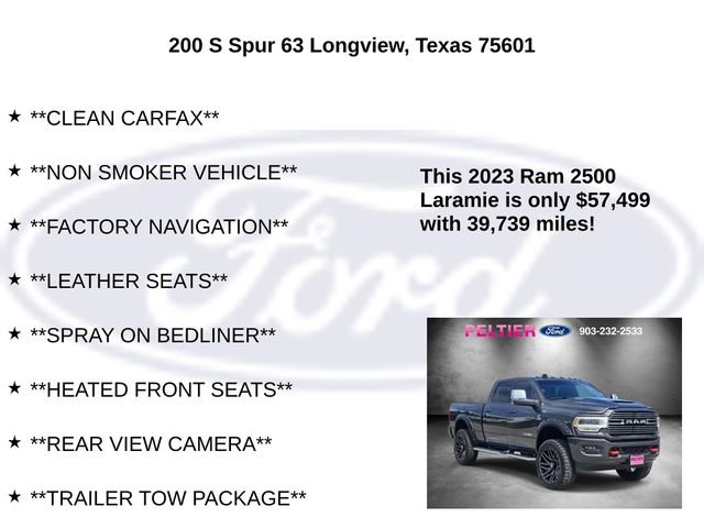 Used 2023 RAM 2500 Laramie AWD/4WD image 5