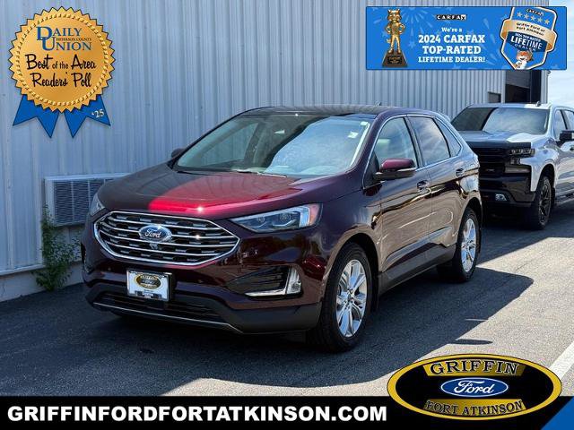 Certified 2021 Ford Edge Titanium w/ Equipment Group 301A AWD/4WD image 1