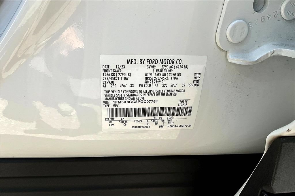 Certified 2023 Ford Explorer ST w/ Equipment Group 401A AWD/4WD image 21