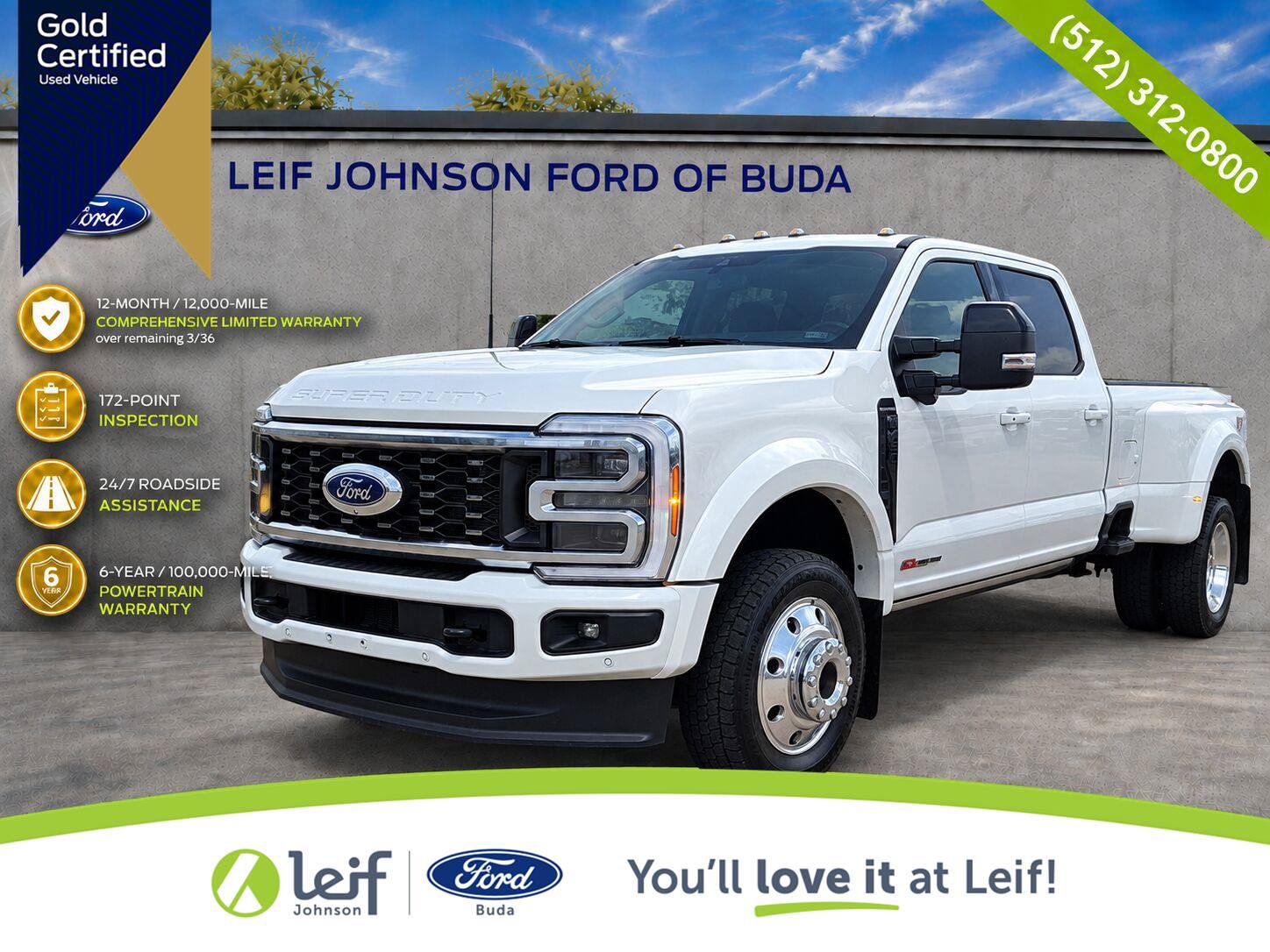 Certified 2025 Ford F450 Platinum w/ FX4 Off-Road Package AWD/4WD image 1