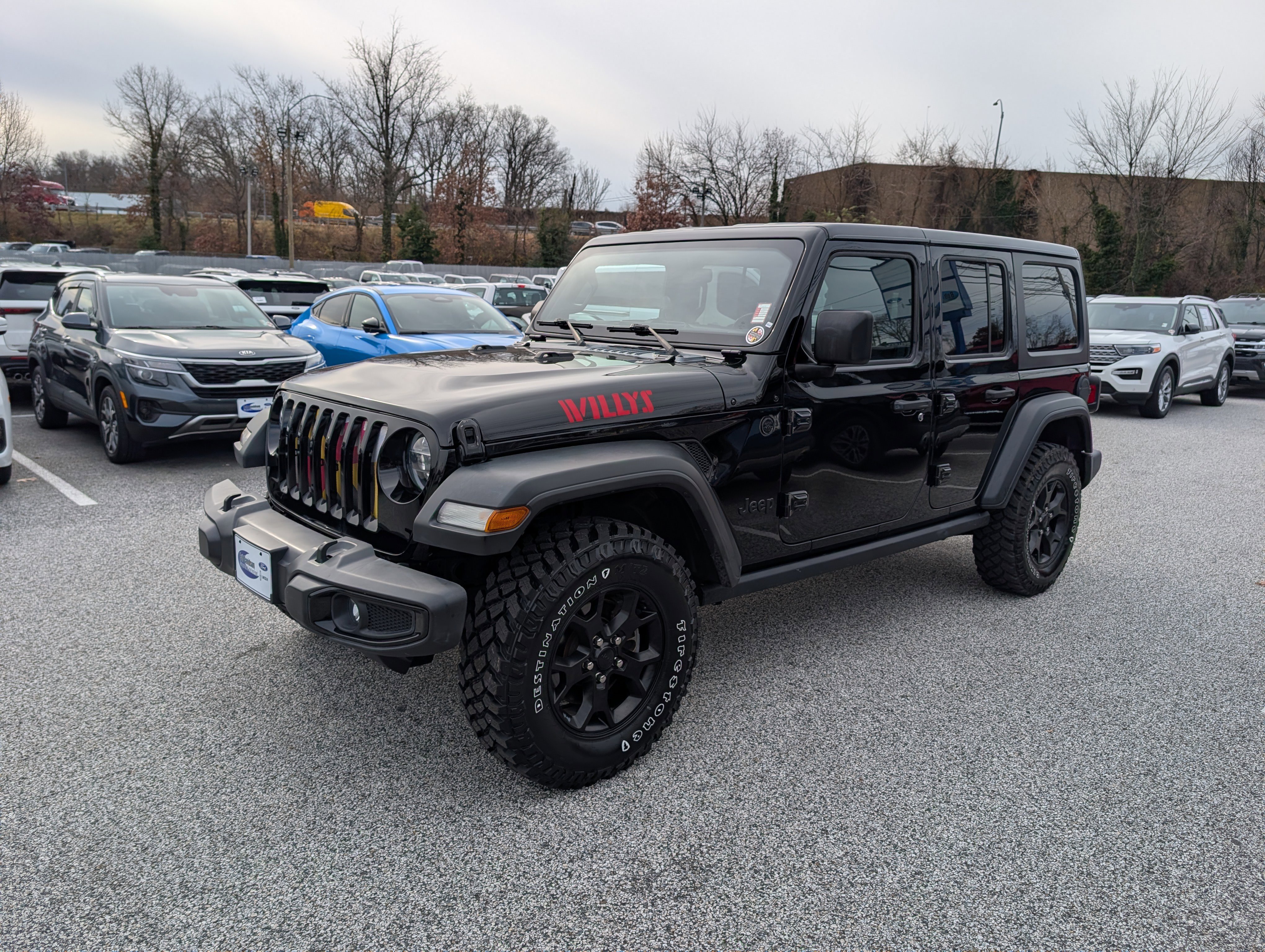 Used 2021 Jeep Wrangler Unlimited Sport image 2