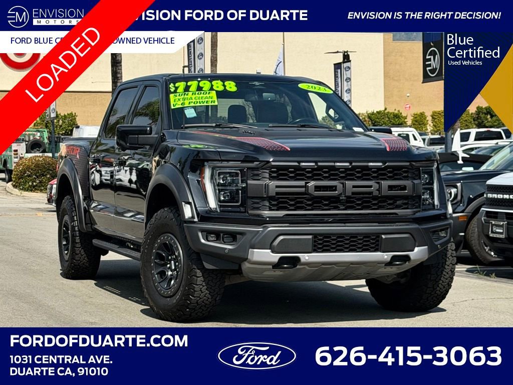 Certified 2023 Ford F150 Raptor