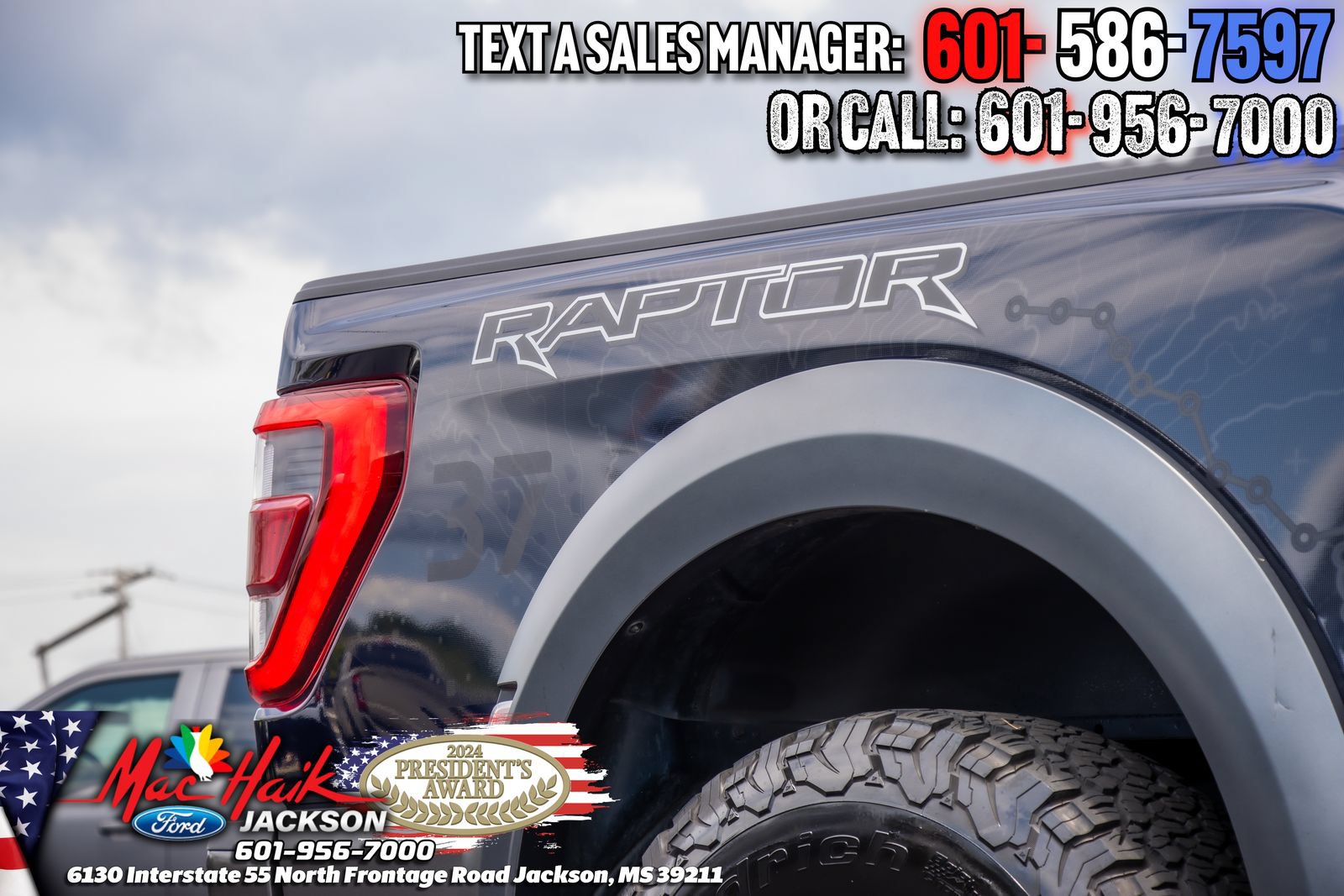 Certified 2022 Ford F150 Raptor w/ Raptor 37 Performance Package AWD/4WD image 5