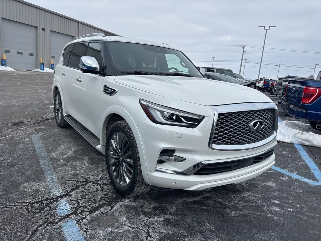Used 2021 INFINITI QX80 Sensory w/ All-Season Package image 1