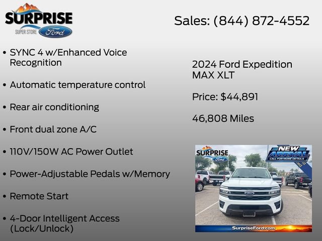 Certified 2024 Ford Expedition Max XLT AWD/4WD image 23