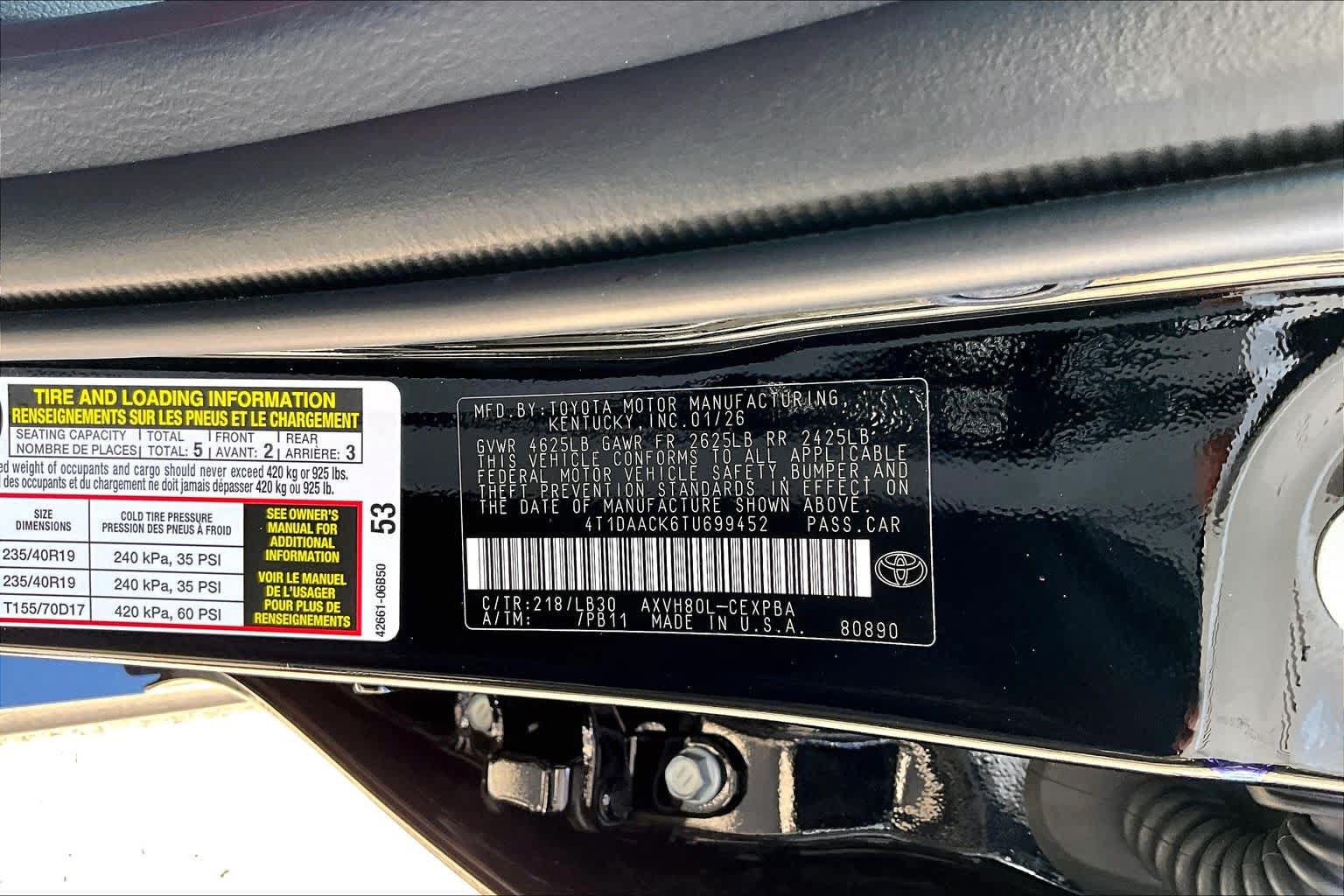 Used 2026 Toyota Camry XSE w/ Premium Plus Package FWD image 34