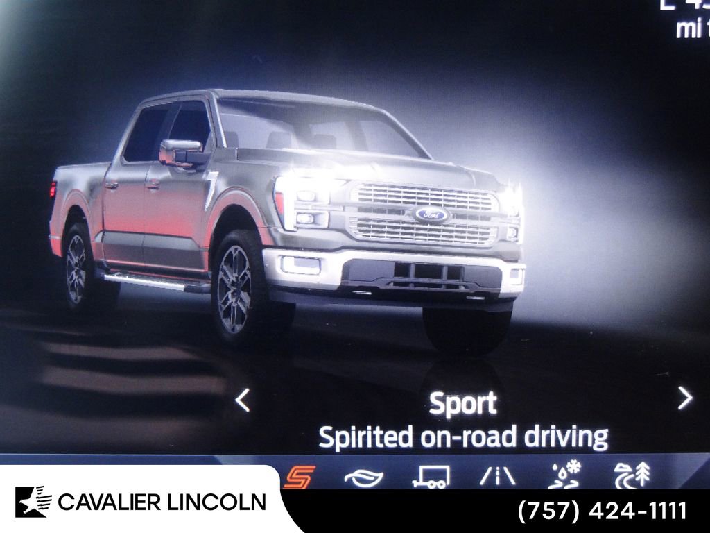 Certified 2025 Ford F150 XLT w/ Equipment Group 301A Standard AWD/4WD image 28