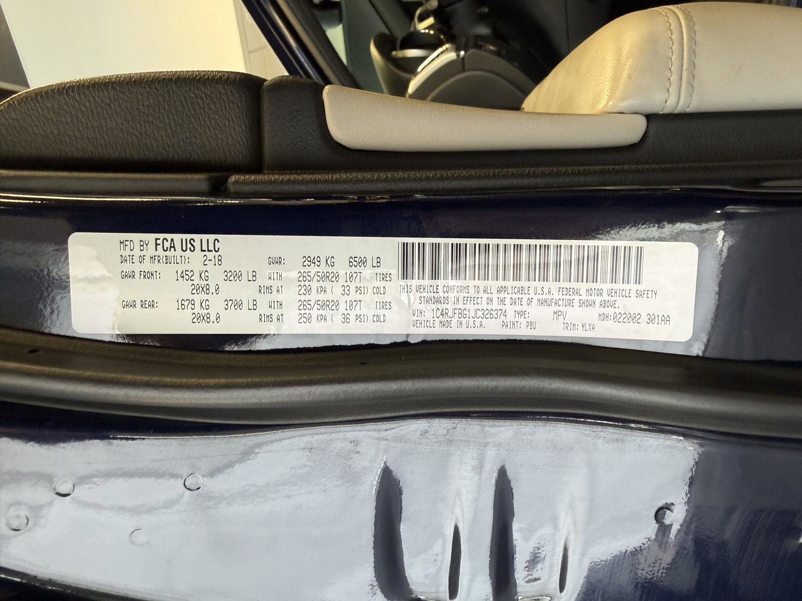 Used 2018 Jeep Grand Cherokee Limited image 29