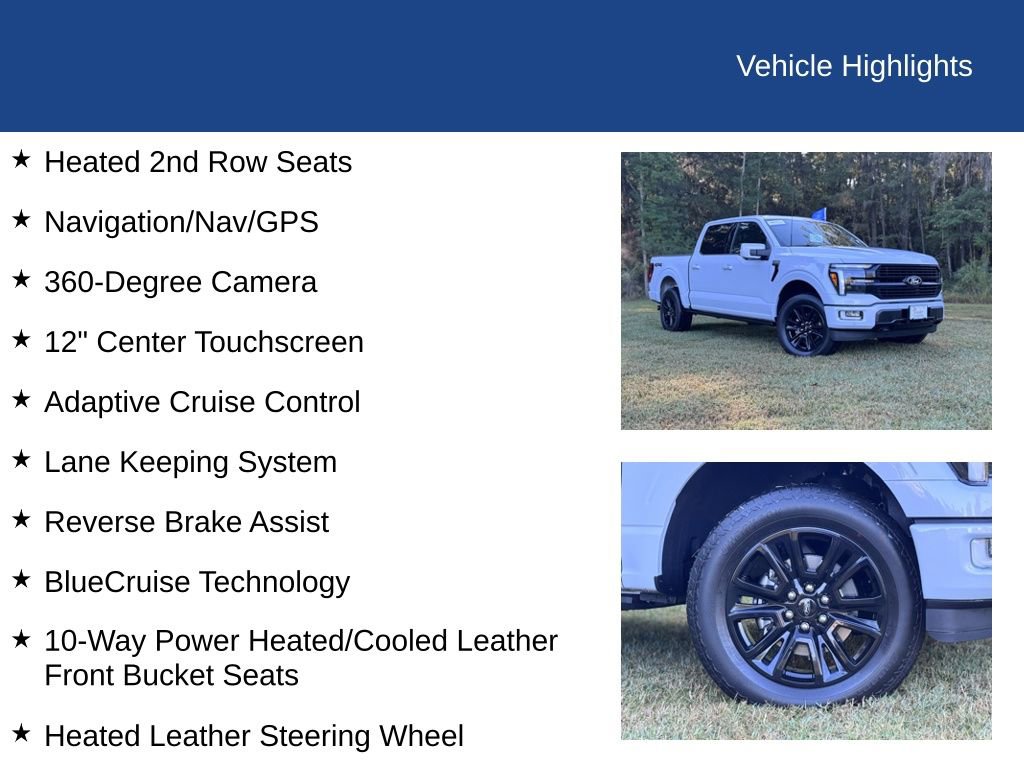 Certified 2025 Ford F150 Platinum image 29