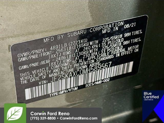 Used 2021 Subaru Forester Touring AWD/4WD image 38