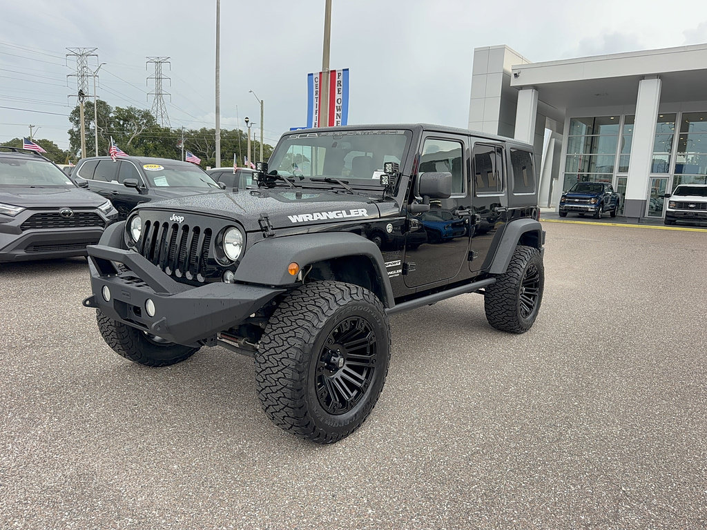 Used 2017 Jeep Wrangler Unlimited Sport w/ Quick Order Package 24S AWD/4WD image 2