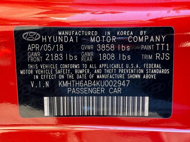 Used 2019 Hyundai Veloster Turbo Ultimate image 28