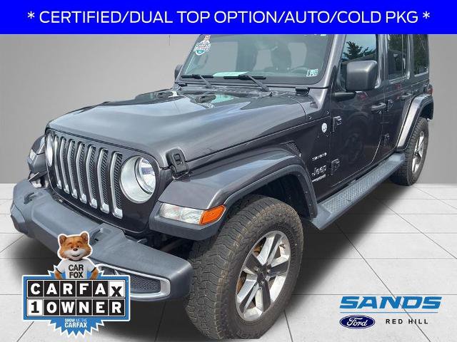 Used 2019 Jeep Wrangler Unlimited Sahara w/ Dual Top Group AWD/4WD image 1