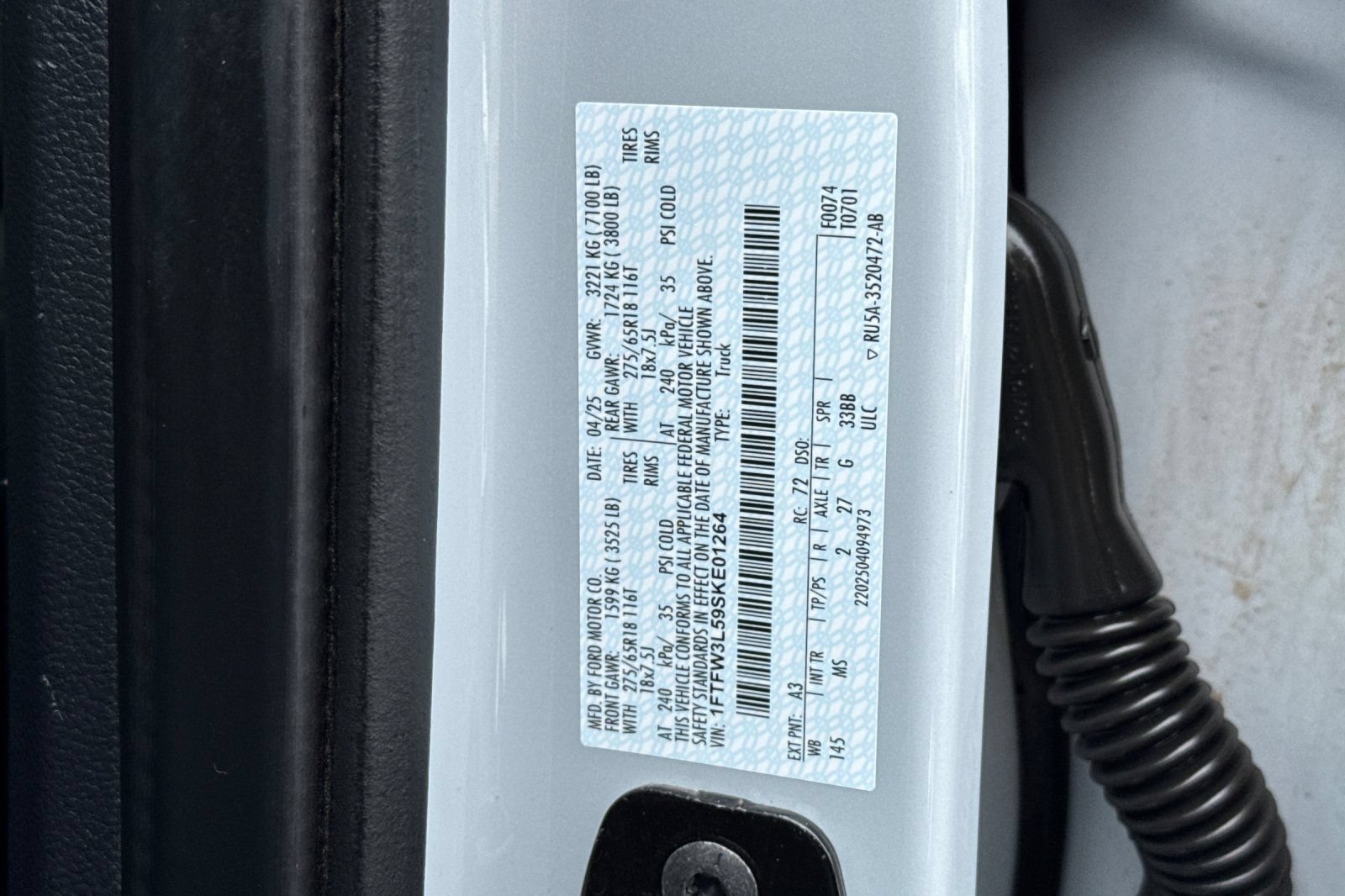 Certified 2025 Ford F150 XLT w/ Equipment Group 301A Standard AWD/4WD image 35
