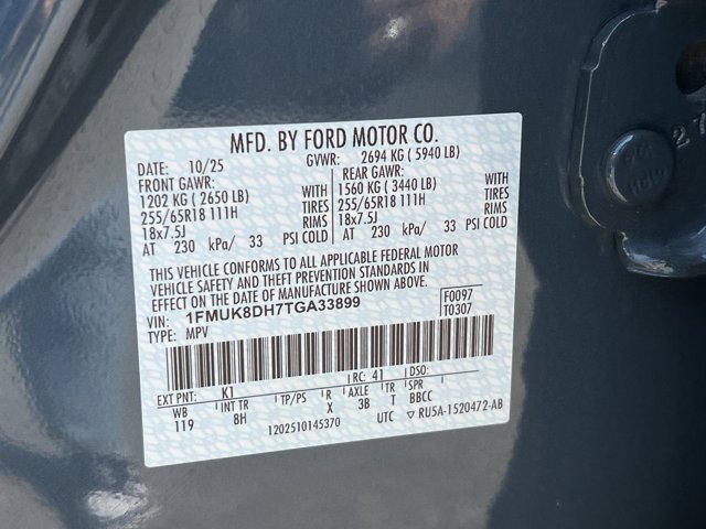 Certified 2026 Ford Explorer Active AWD/4WD image 26