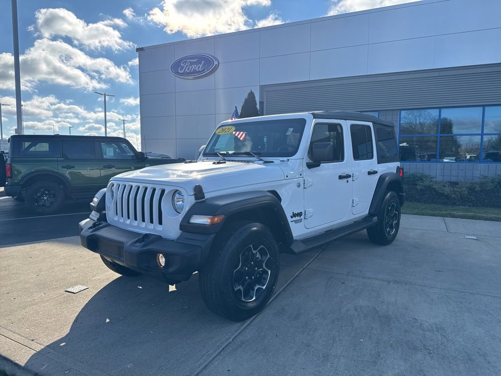 Used 2021 Jeep Wrangler Unlimited Sport image 2