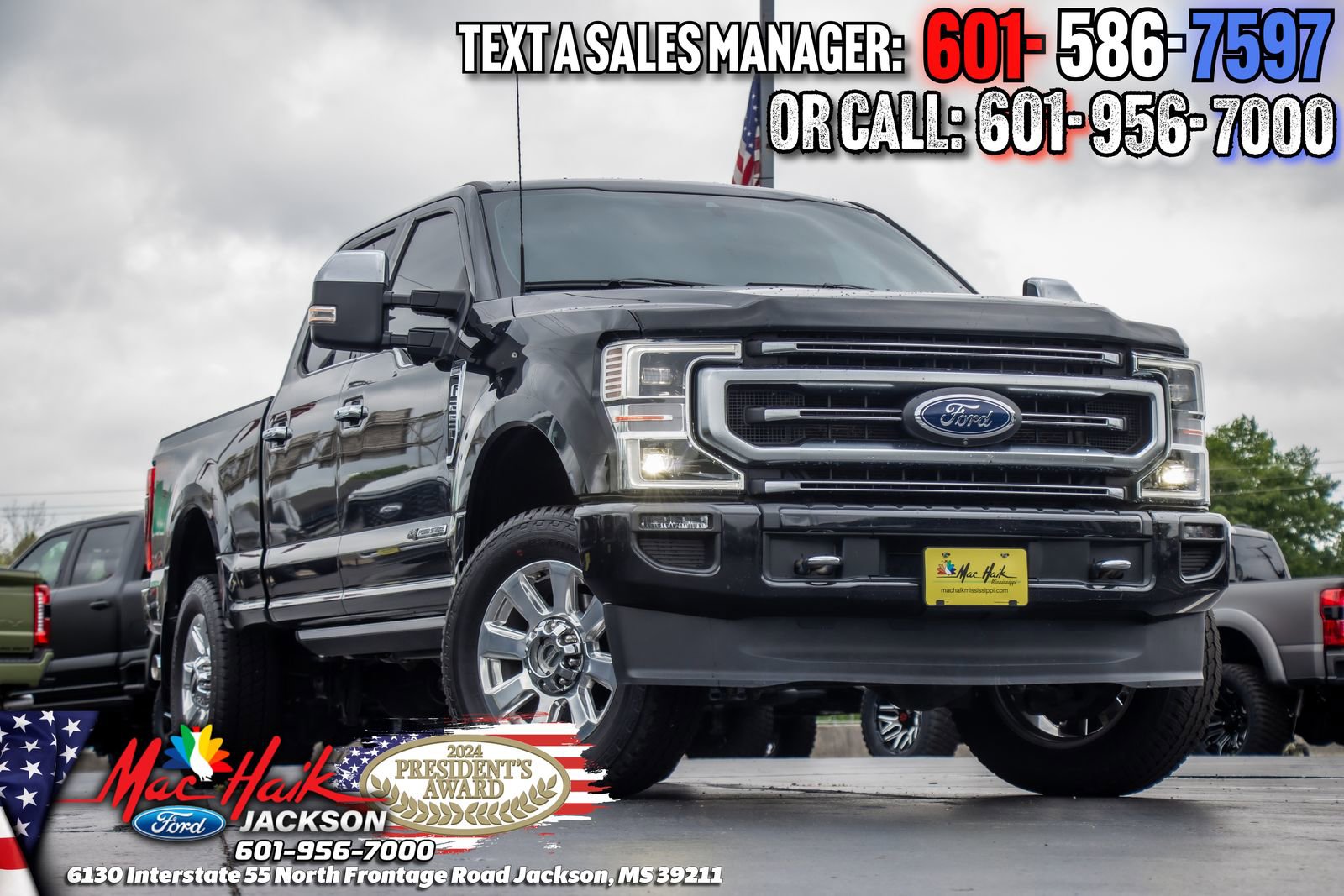 Certified 2022 Ford F250 Platinum w/ FX4 Off-Road Package