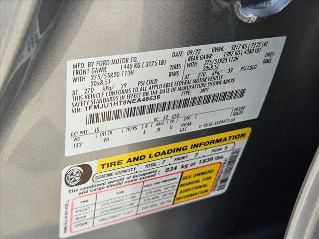Certified 2022 Ford Expedition XLT RWD image 26