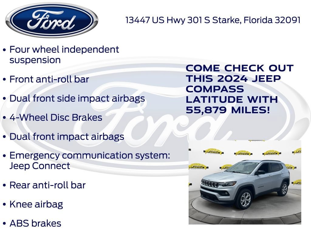 Used 2024 Jeep Compass Latitude AWD/4WD image 20