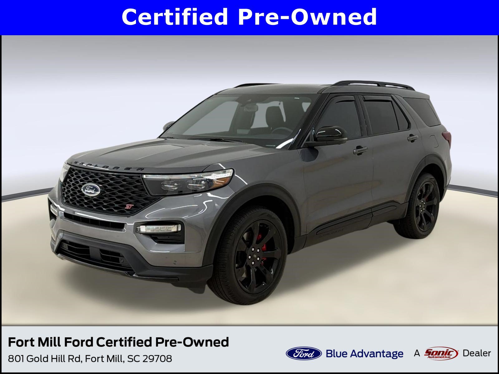 Certified 2023 Ford Explorer ST w/ Equipment Group 401A