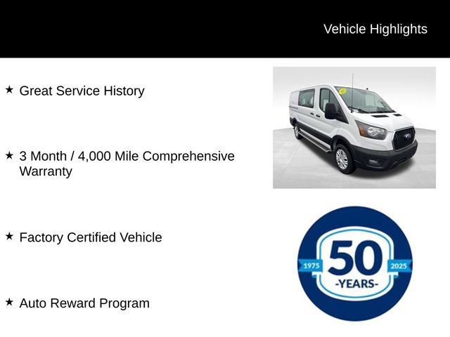 Certified 2024 Ford Transit 250 Low Roof w/ Exterior Upgrade Package image 9