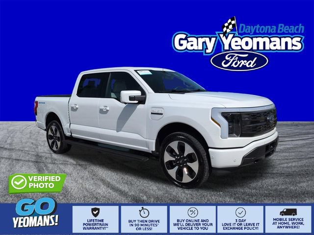 Certified 2023 Ford F150 Lightning Platinum AWD/4WD image 1