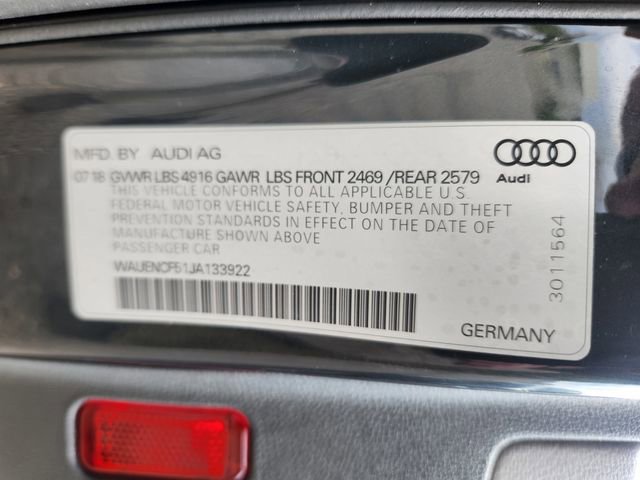 Used 2018 Audi A5 2.0T Premium Plus w/ Premium Plus AWD/4WD image 28