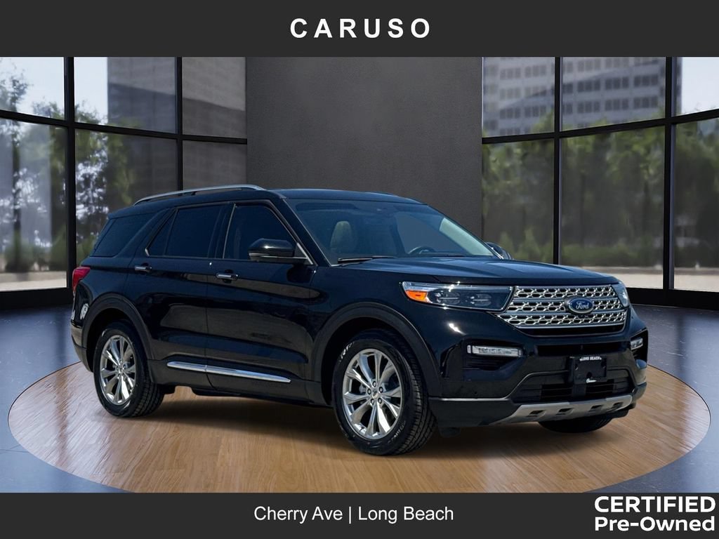 Certified 2022 Ford Explorer Limited w/ Equipment Group 301A RWD image 1