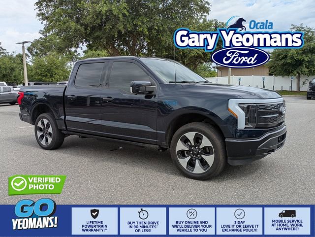 Certified 2024 Ford F150 Lightning Platinum