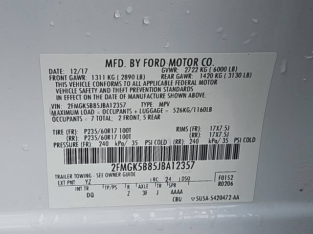 Certified 2018 Ford Flex SE FWD image 34