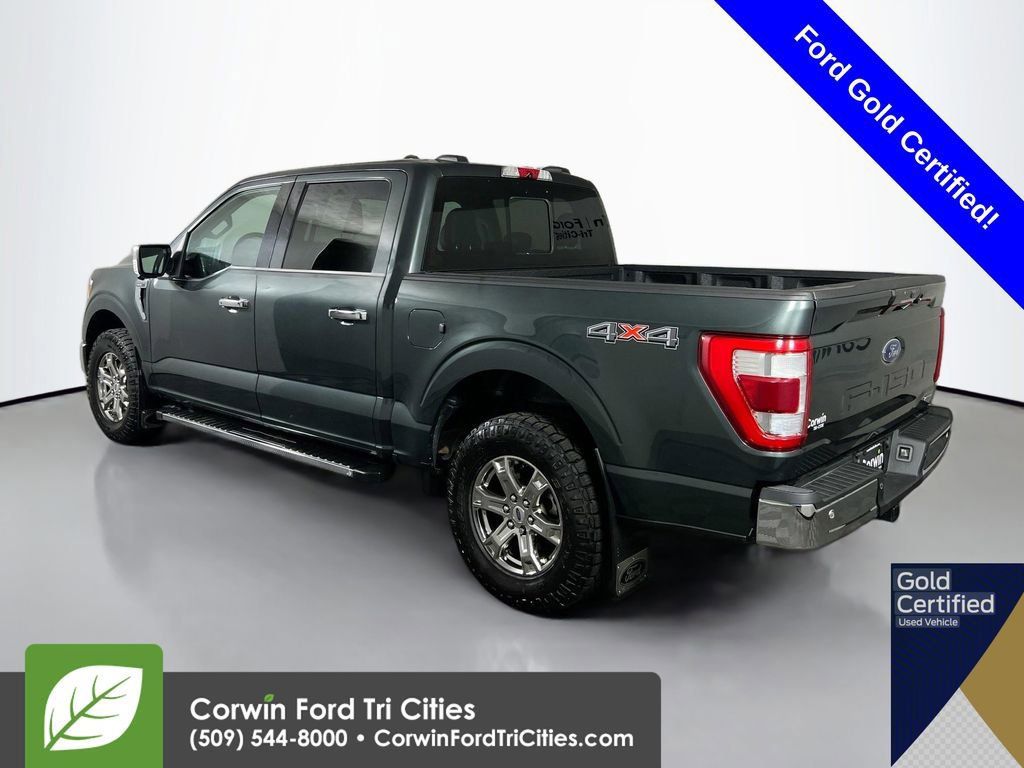 Certified 2021 Ford F150 Lariat w/ Equipment Group 502A High image 3