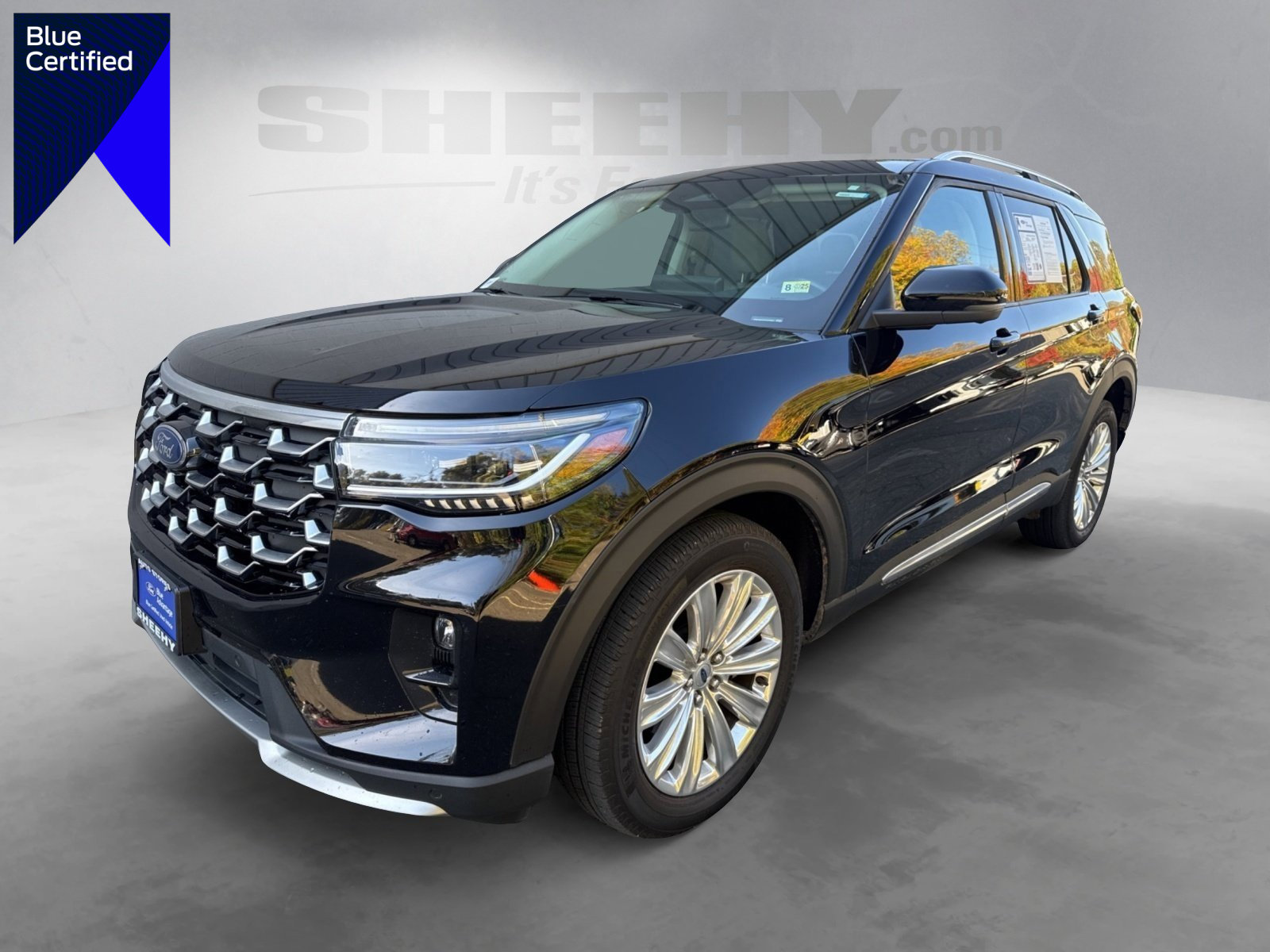 Certified 2025 Ford Explorer Platinum w/ LUX Leather Package