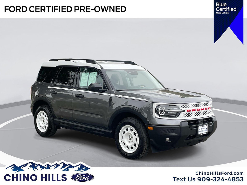 Certified 2025 Ford Bronco Sport Heritage w/ Convenience Package