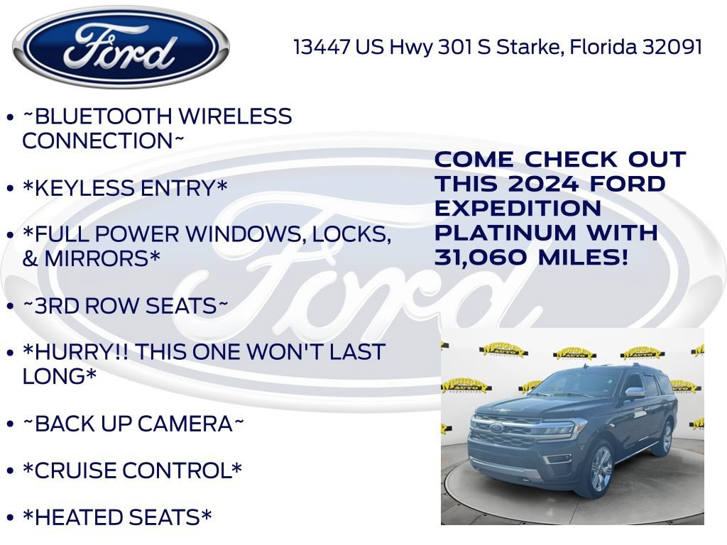 Certified 2024 Ford Expedition Platinum AWD/4WD image 12