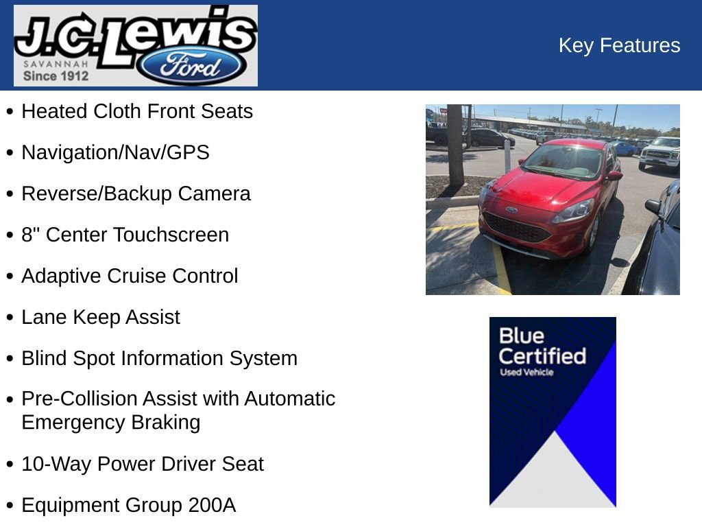 Certified 2020 Ford Escape SE image 7