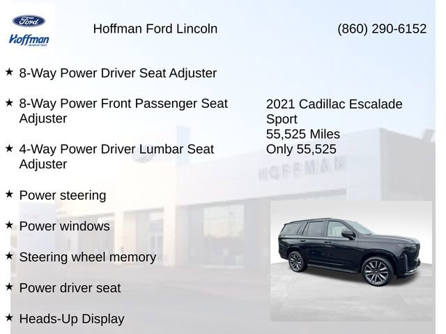 Used 2021 Cadillac Escalade Sport w/ LPO, Illumination Package AWD/4WD image 15