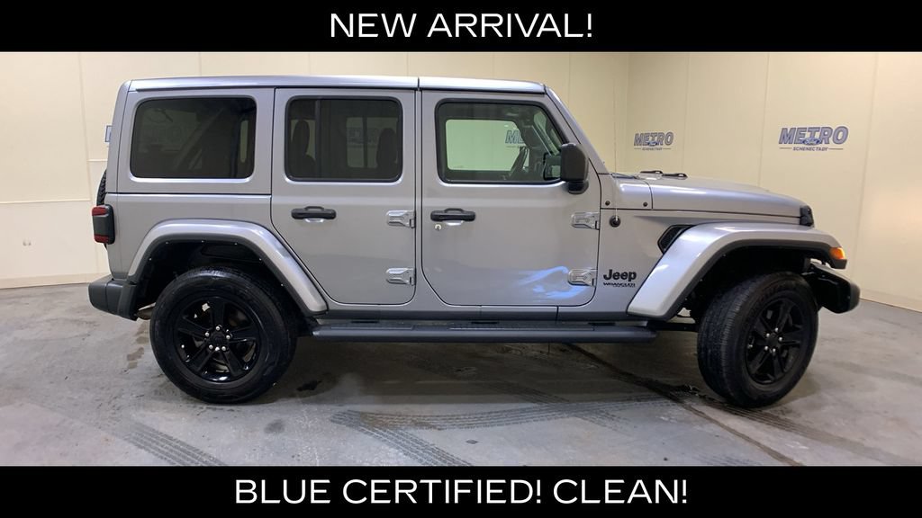 Used 2021 Jeep Wrangler Unlimited Sahara AWD/4WD image 2