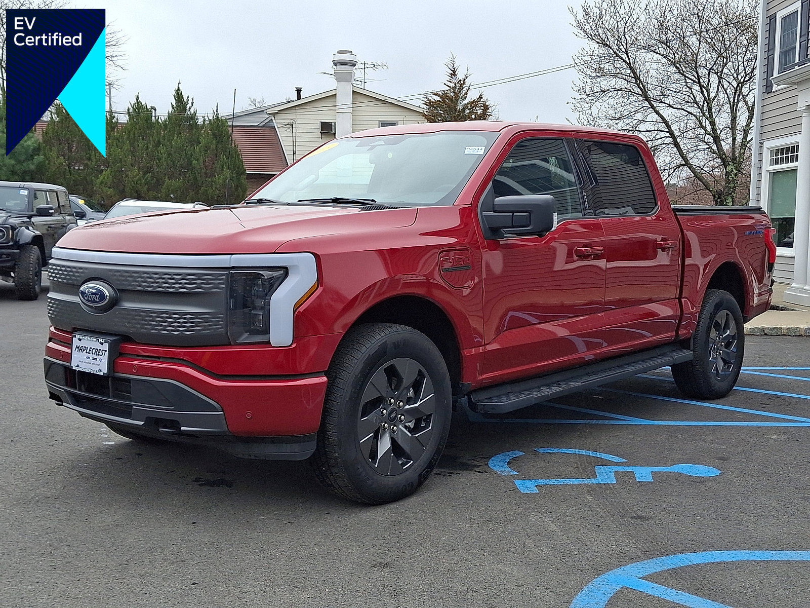 Certified 2023 Ford F150 Lightning XLT w/ Equipment Group 312A High image 1