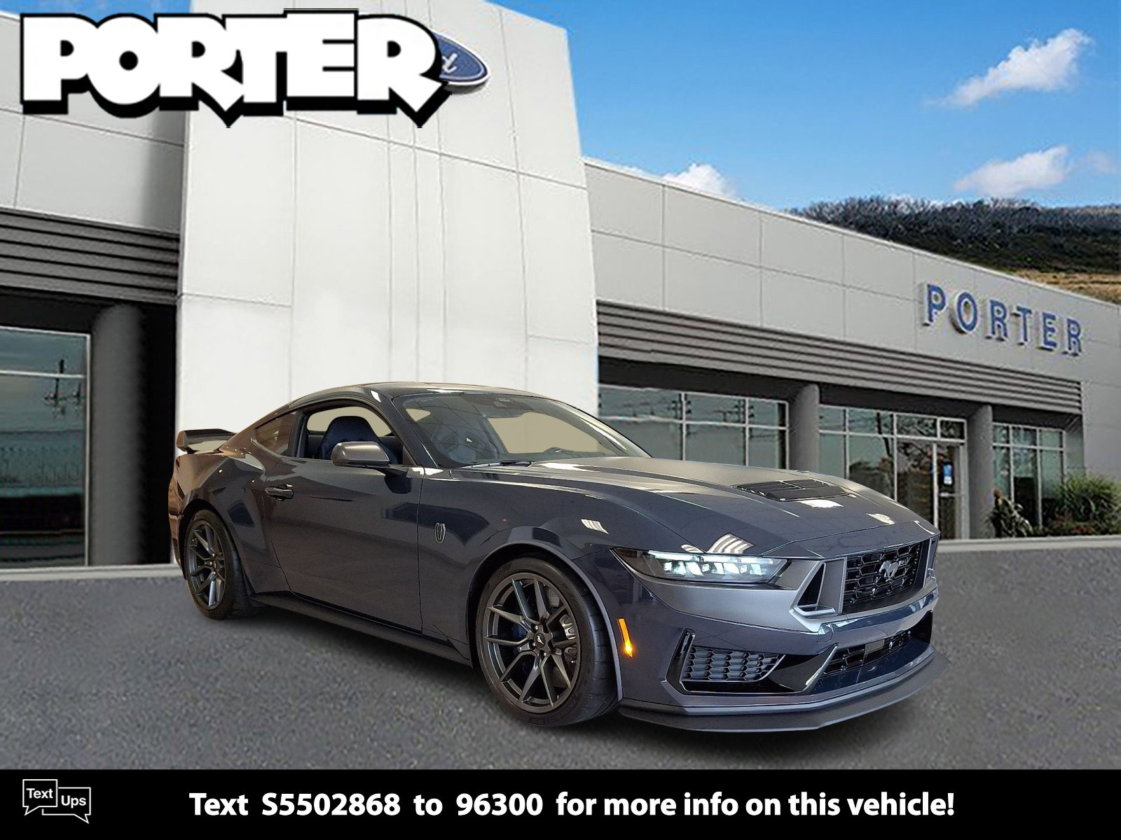 Certified 2025 Ford Mustang Dark Horse w/ Dark Horse Handlin Package video 1