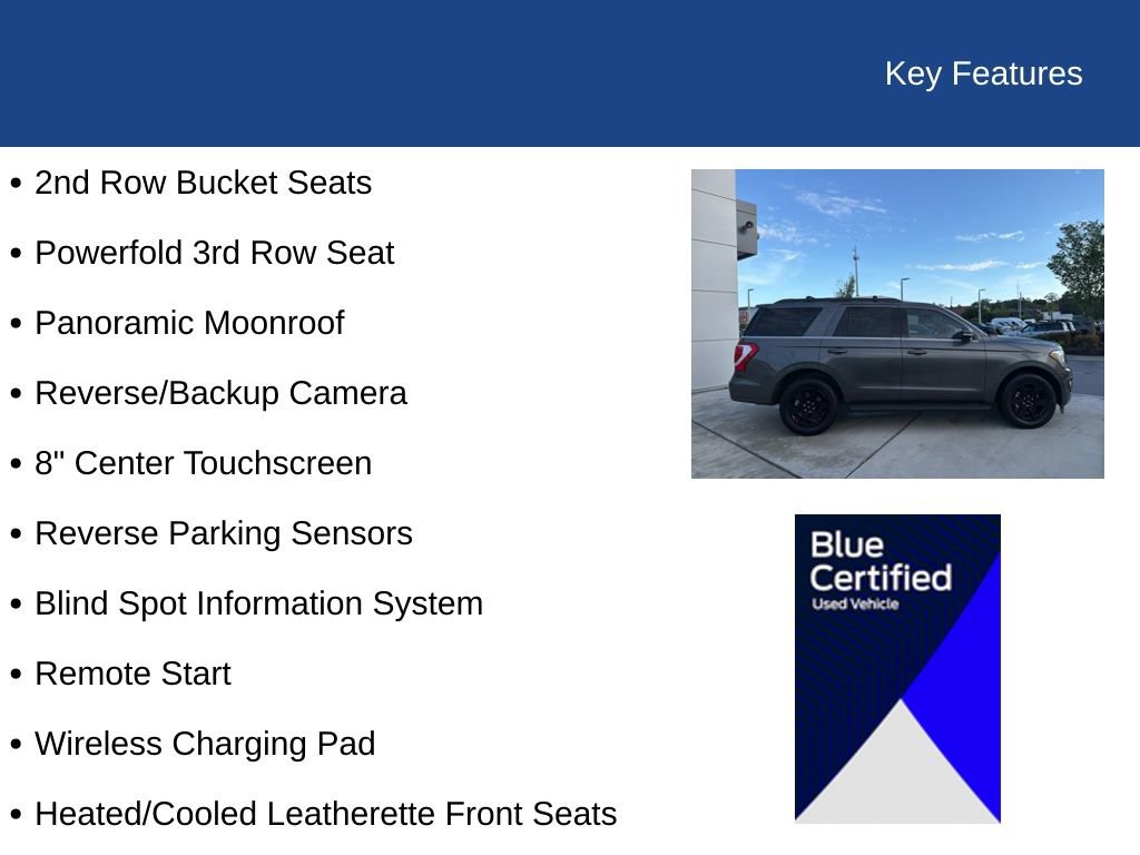 Certified 2021 Ford Expedition XLT RWD image 34