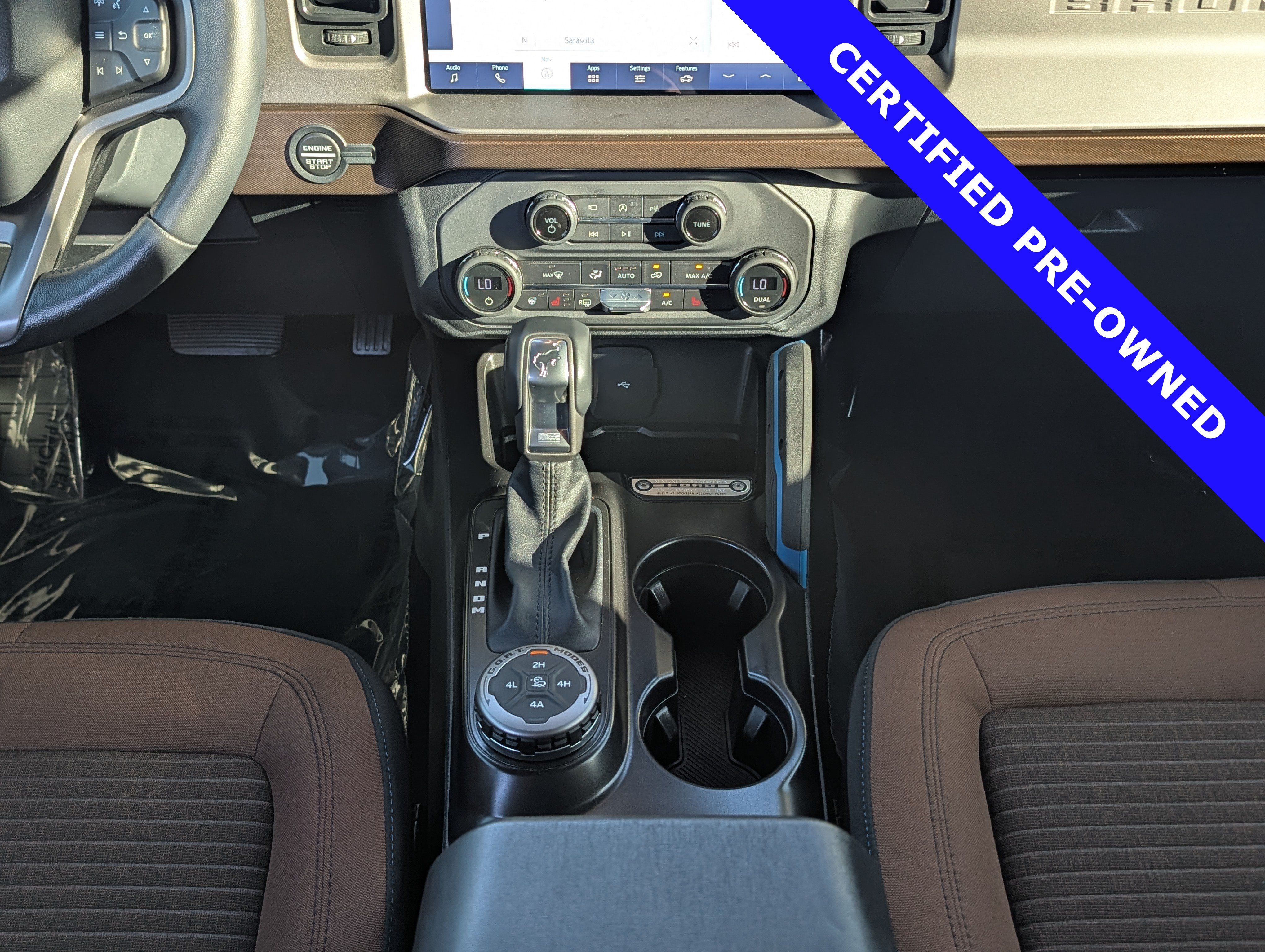 Certified 2021 Ford Bronco Outer Banks w/ Sasquatch Package AWD/4WD image 20