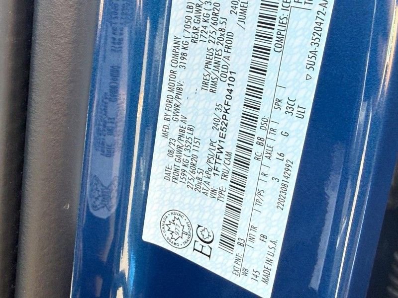 Certified 2023 Ford F150 XLT w/ Equipment Group 302A High image 22