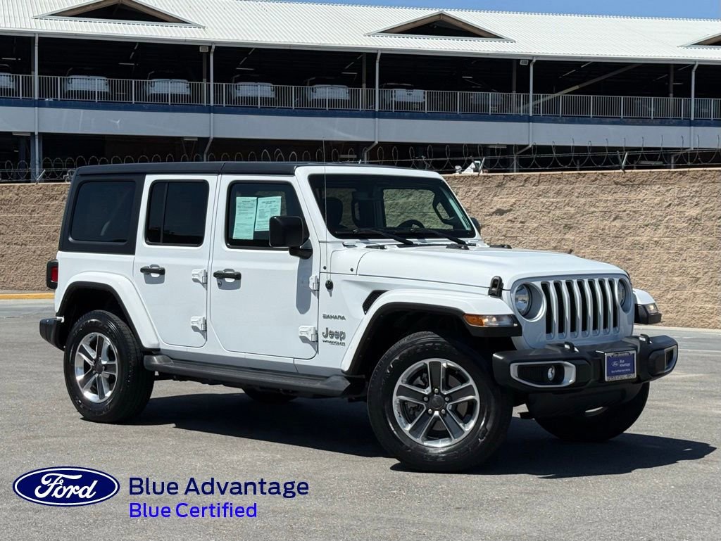 Used 2022 Jeep Wrangler Unlimited Sahara AWD/4WD image 1