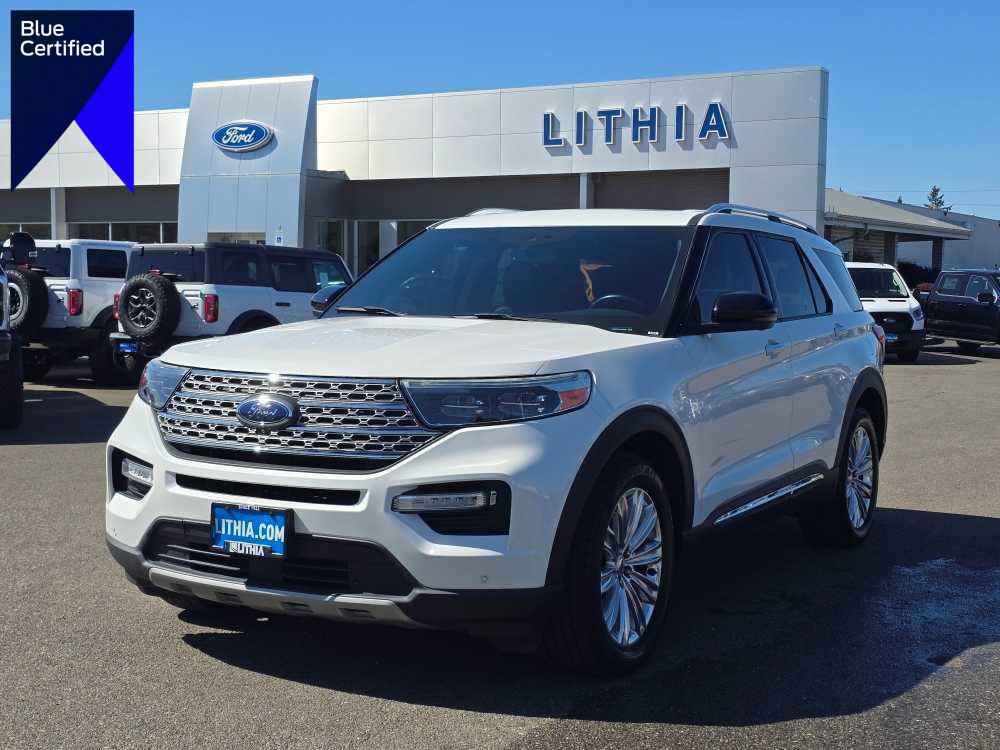 Certified 2020 Ford Explorer Limited w/ Class III Trailer Tow Package